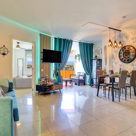 Luxory Dreamy Sunset, Seafront, Direct Access To The Promenade,Wifi,Pool,Free Parking Apartment Los Cristianos  Luaran gambar