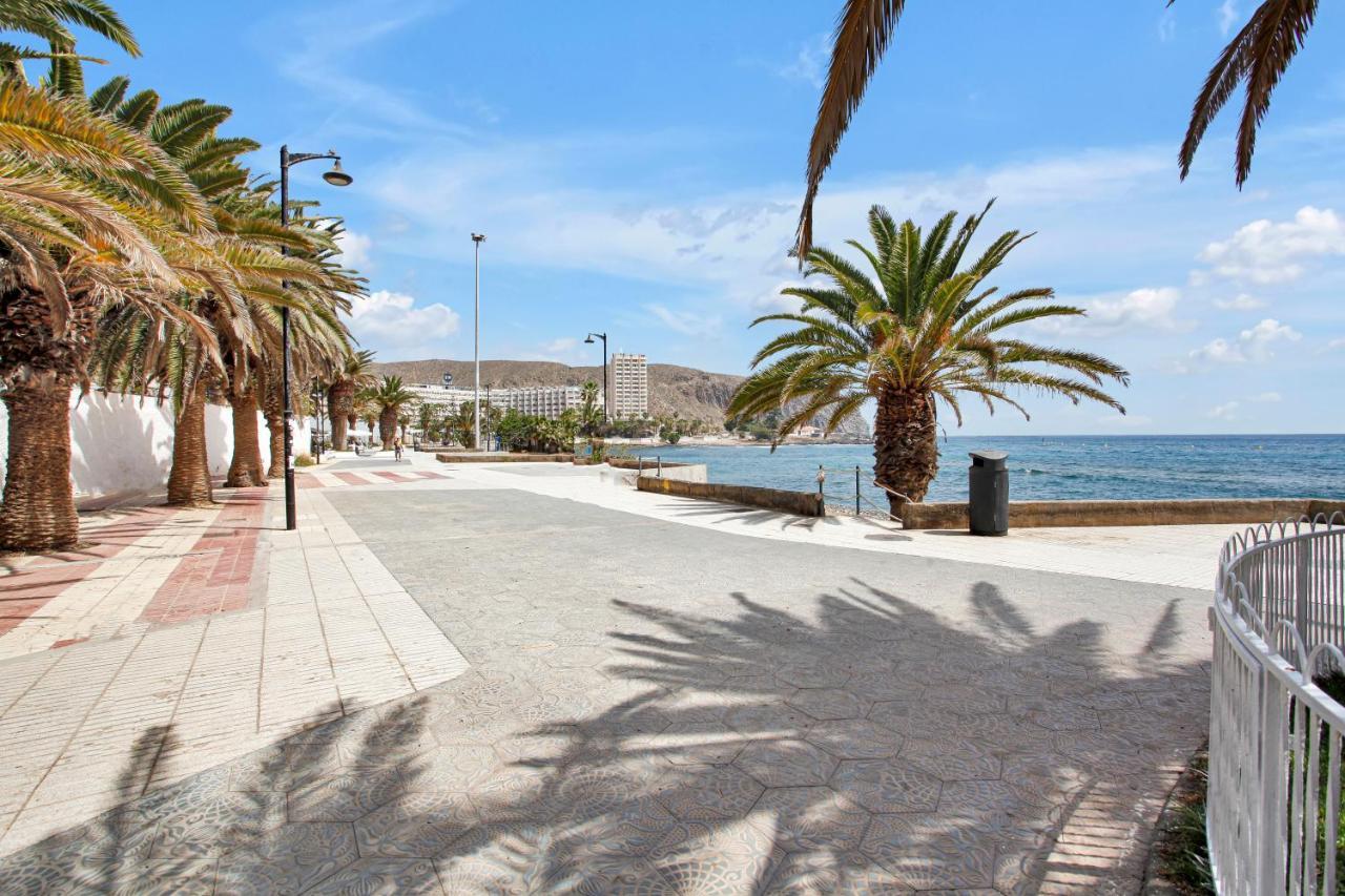 Luxory Dreamy Sunset, Seafront, Direct Access To The Promenade,Wifi,Pool,Free Parking Apartment Los Cristianos  Luaran gambar