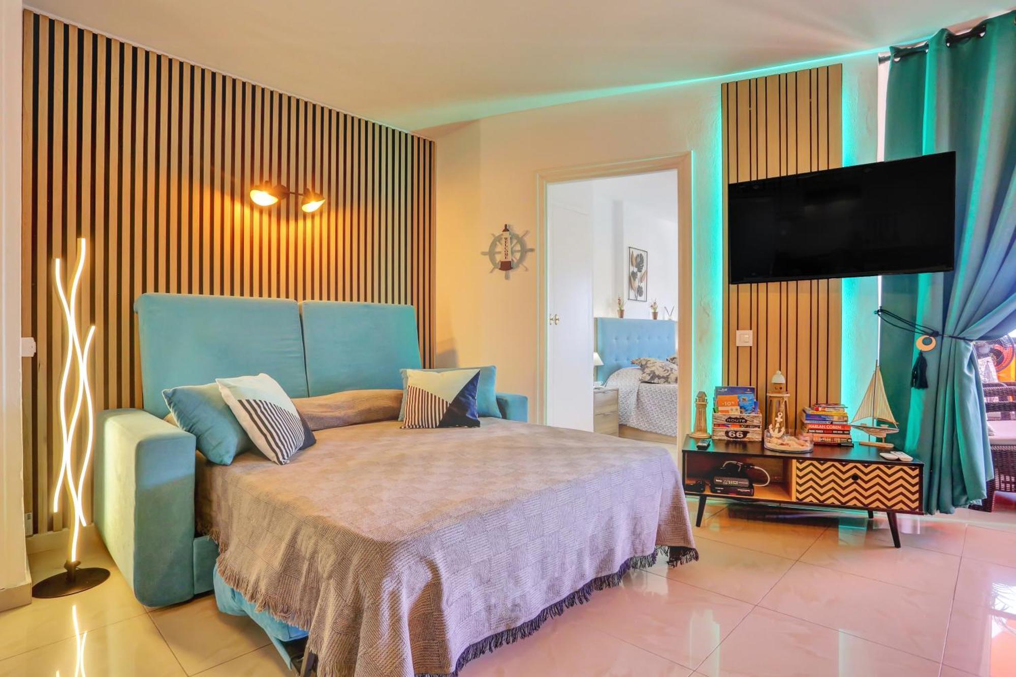 Luxory Dreamy Sunset, Seafront, Direct Access To The Promenade,Wifi,Pool,Free Parking Apartment Los Cristianos  Luaran gambar