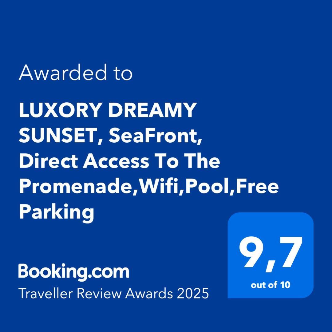 Luxory Dreamy Sunset, Seafront, Direct Access To The Promenade,Wifi,Pool,Free Parking Apartment Los Cristianos  Luaran gambar